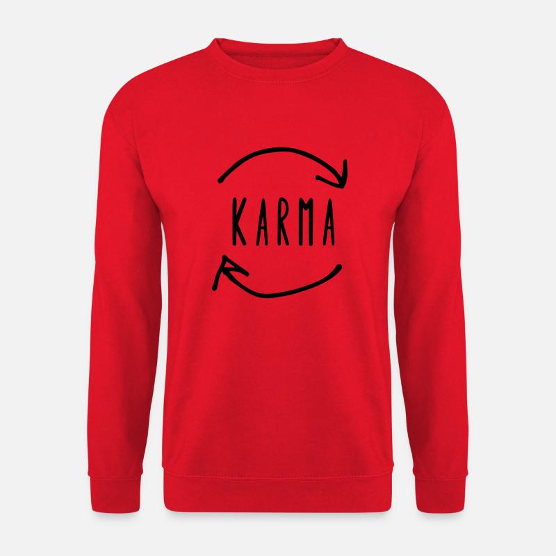 Karma - Unisex Pullover - Rot