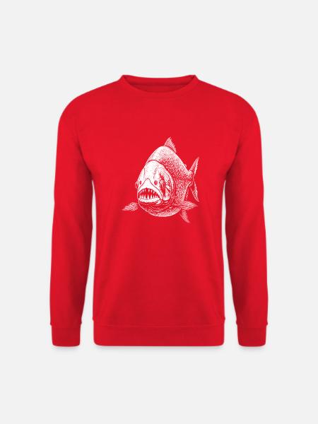Piranhas - Unisex Sweatshirt - red