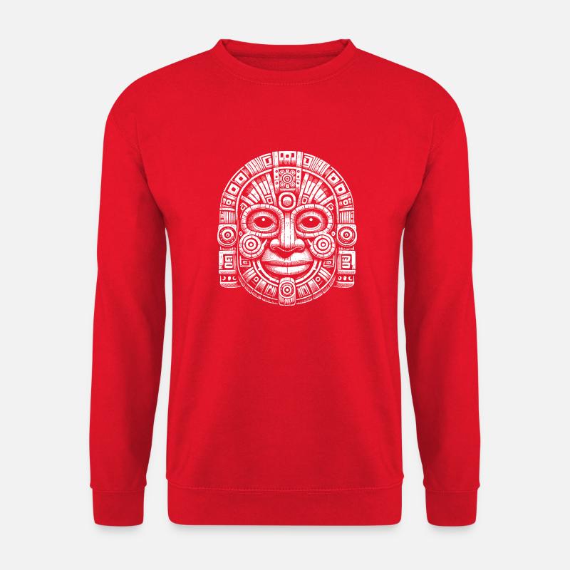 Maske - Unisex Pullover - Rot