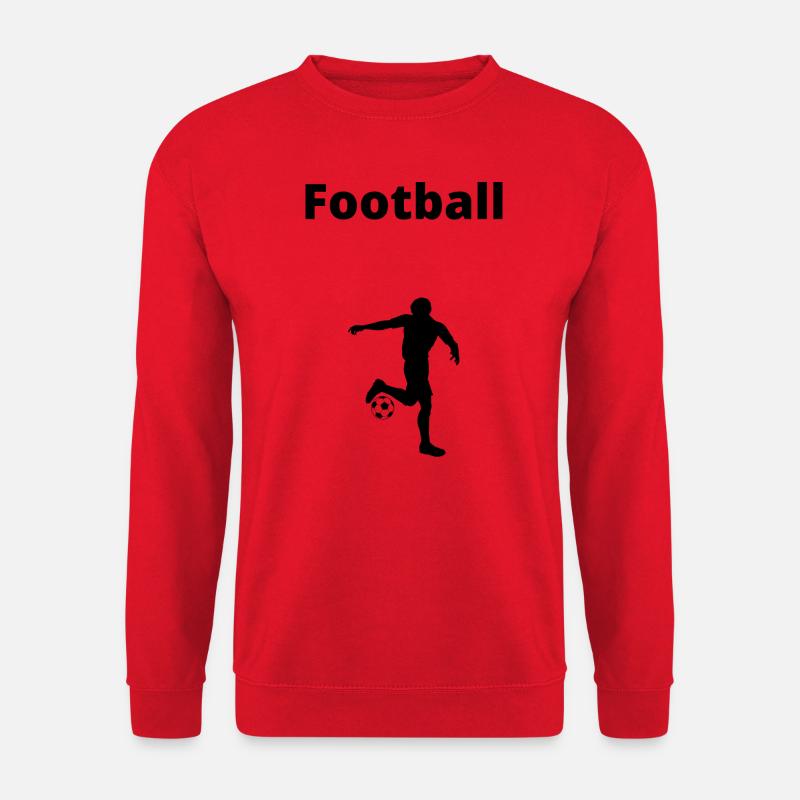Fußball - Unisex Pullover - Rot