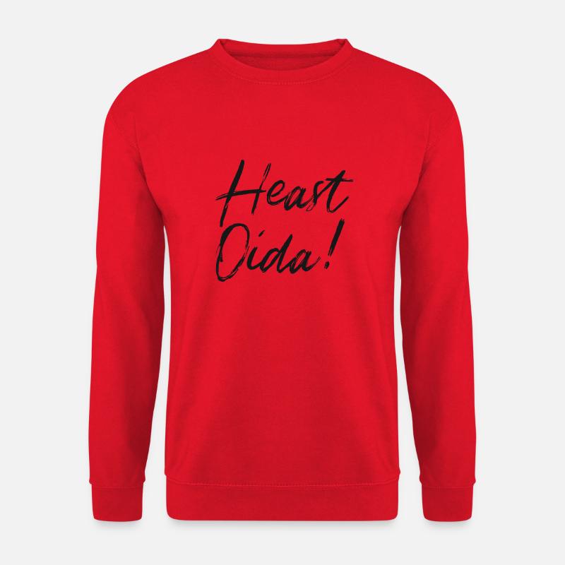 Heast oida - Unisex Pullover - Rot