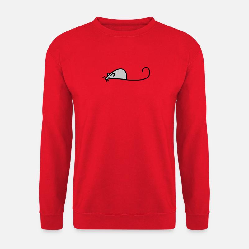 mouse - Unisex Sweatshirt - red