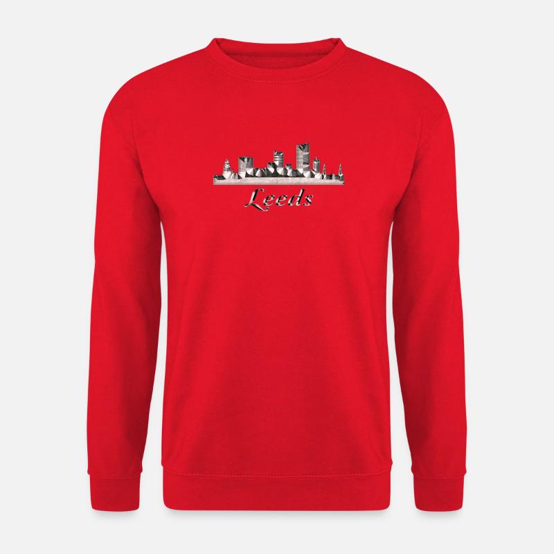 Leeds - Unisex Pullover - Rot