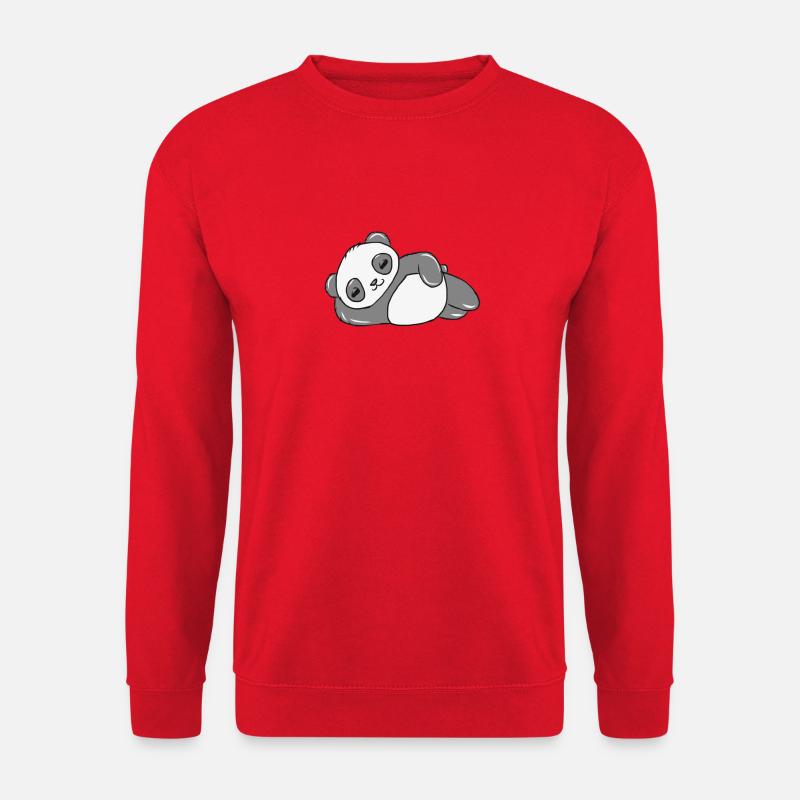 Panda - Unisex Pullover - Rot