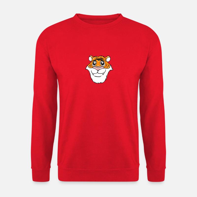 Tiger - Unisex Pullover - Rot