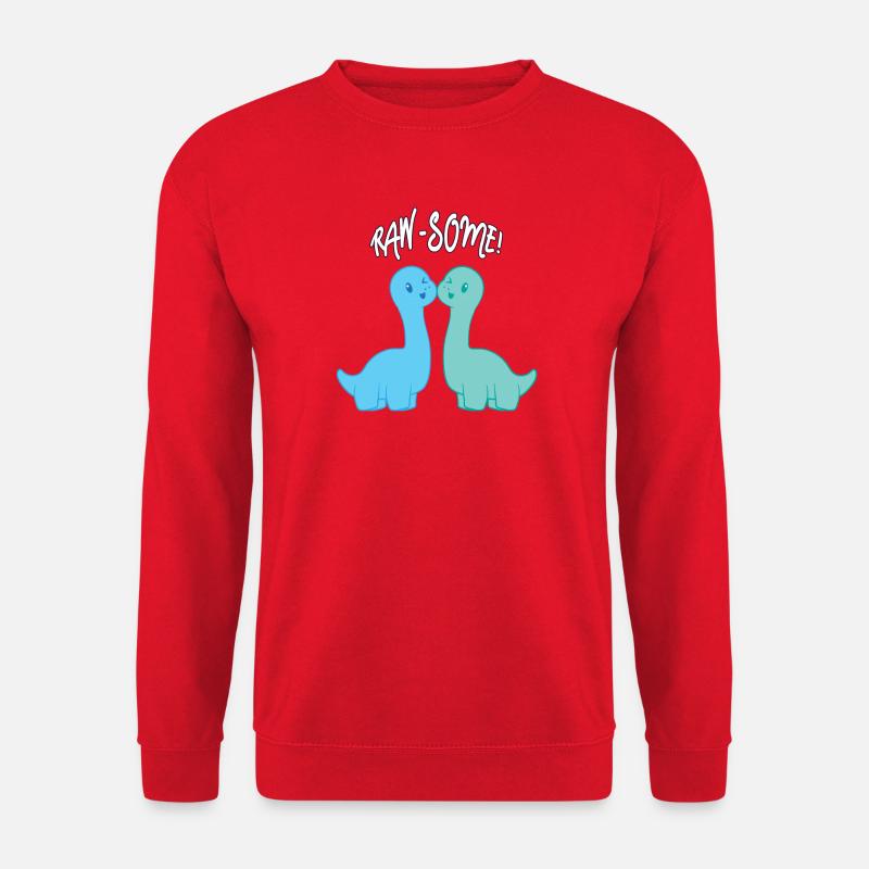 Dinosaurier - Unisex Pullover - Rot