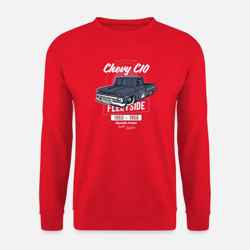 Chevy C10 - American Legend - Unisex Pullover - Rot