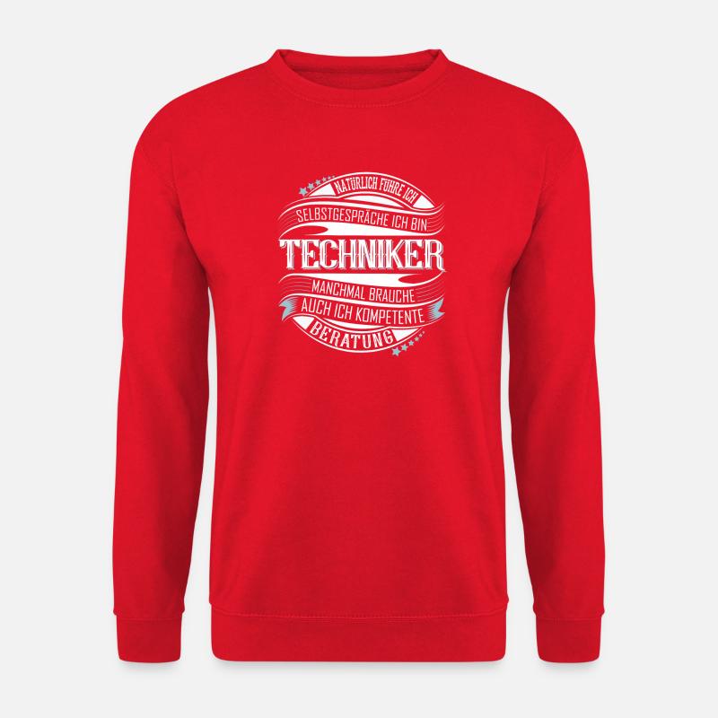 Techniker - Unisex Pullover - Rot