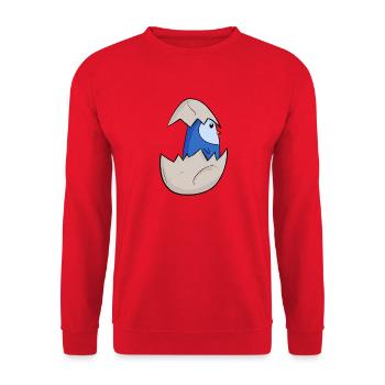 Baby Penguin - Unisex Sweatshirt - red - Front - Alina (178cm) & Michal (187cm)