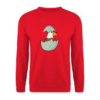 Bébé Aigle - Sweat-shirt Unisexe - rouge - Devant - Alina (178cm) & Michal (187cm)
