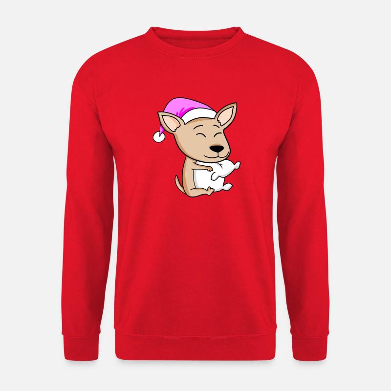 Hund Hunderasse Pyrenäenberghund - Unisex Pullover - Rot