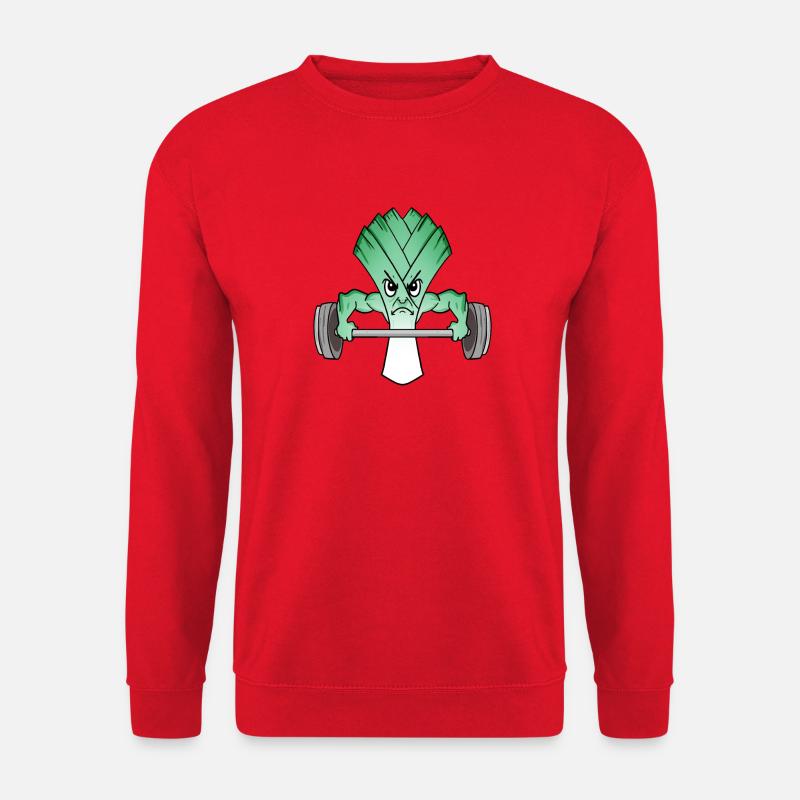 Lauch Fitness Bodybuilder - Unisex Pullover - Rot