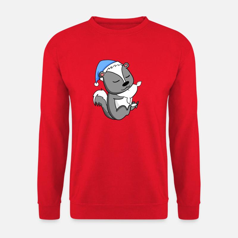 Stinktier - Unisex Pullover - Rot