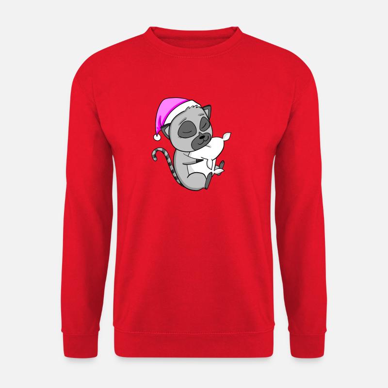 Lemur - Unisex Pullover - Rot