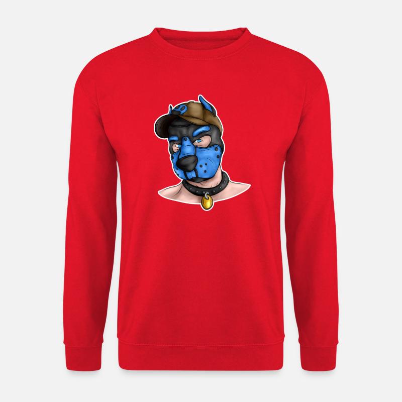 PupBlue - Unisex Pullover - Rot