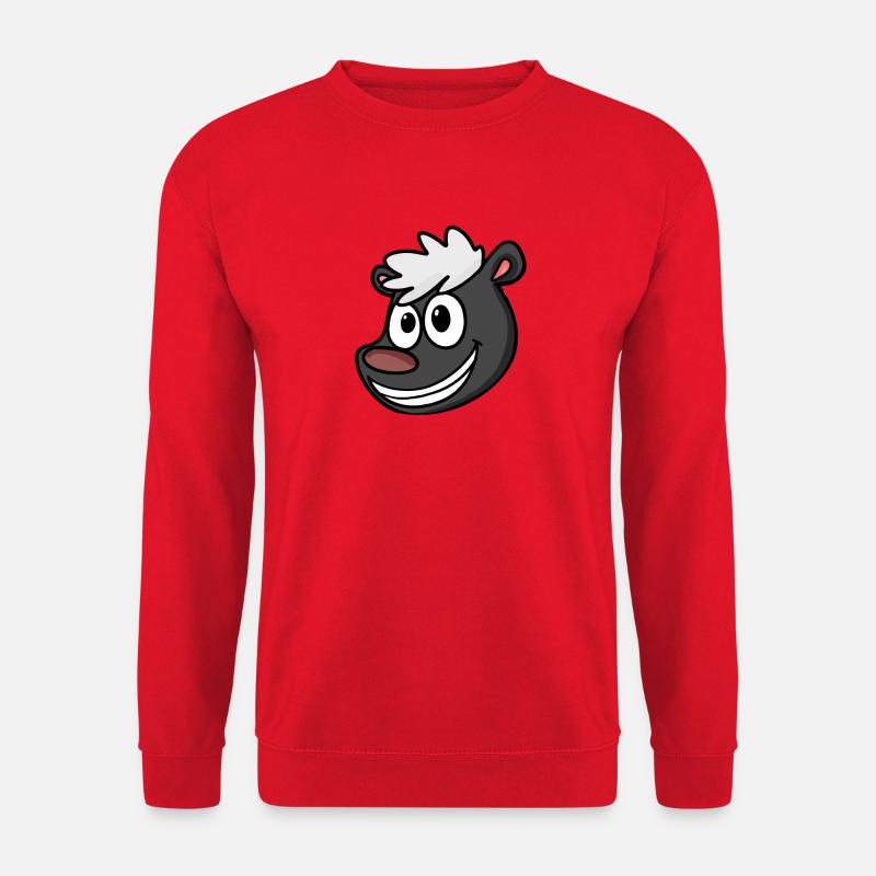 Stinktier - Unisex Pullover - Rot