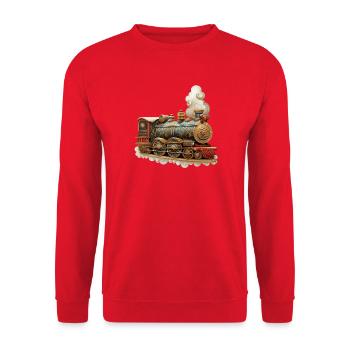 Procession royale de Noël avec ornements - Sweat-shirt Unisexe - rouge - Devant - Alina (178cm) & Michal (187cm)