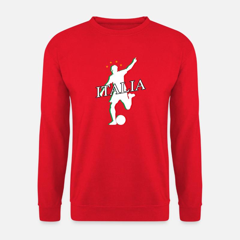 Italien Fußball - Unisex Pullover - Rot