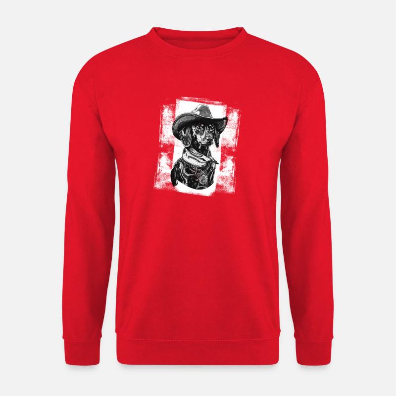 Sheriff Jamnik - Unisex Sweatshirt - red