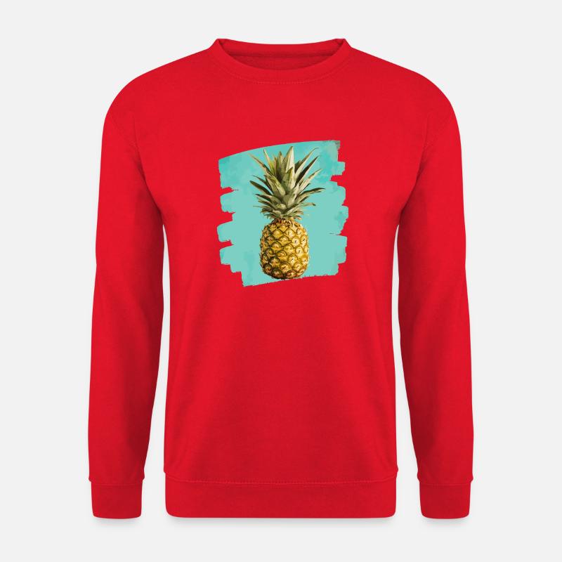 Ananas - Unisex Pullover - Rot