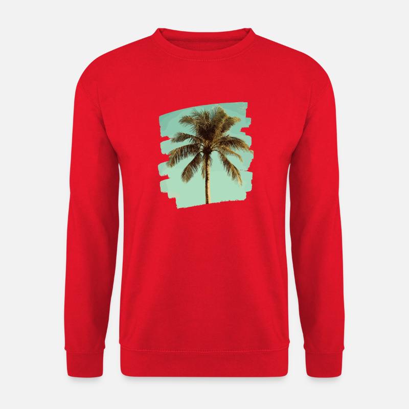 Palme - Unisex Pullover - Rot