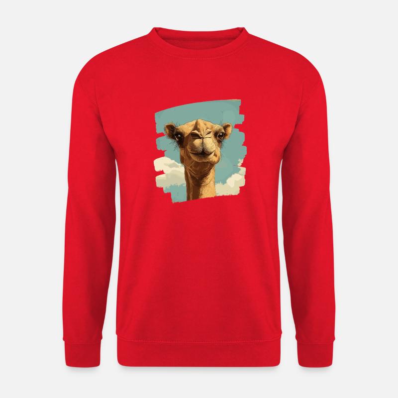 Kamel - Unisex sweater - rød