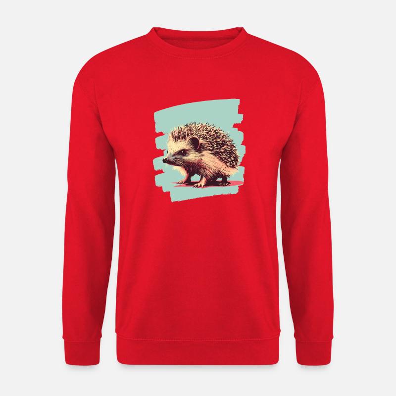 Igel - Unisex Pullover - Rot