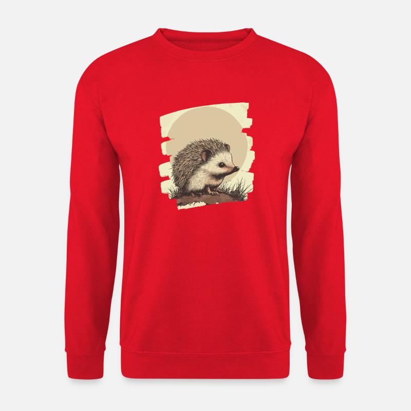 Igel - Unisex Pullover - Rot