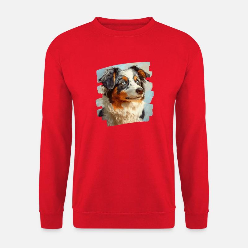 Australian Shepherd - Unisex Pullover - Rot