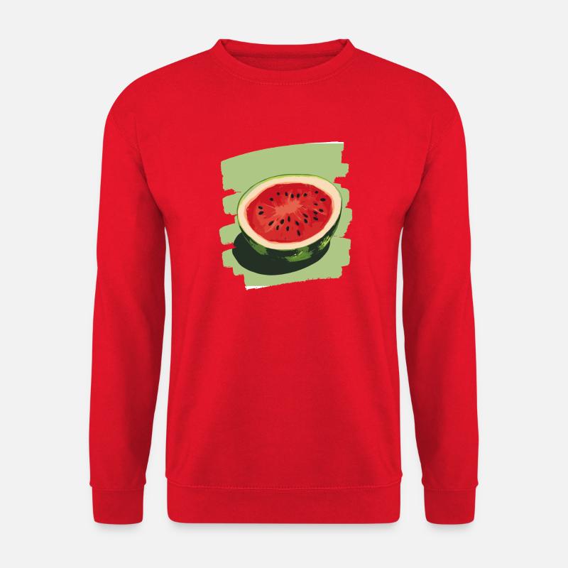 Wassermelone - Unisex Pullover - Rot