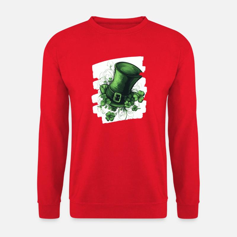 St. Patrick's Day - Unisex Sweatshirt - red