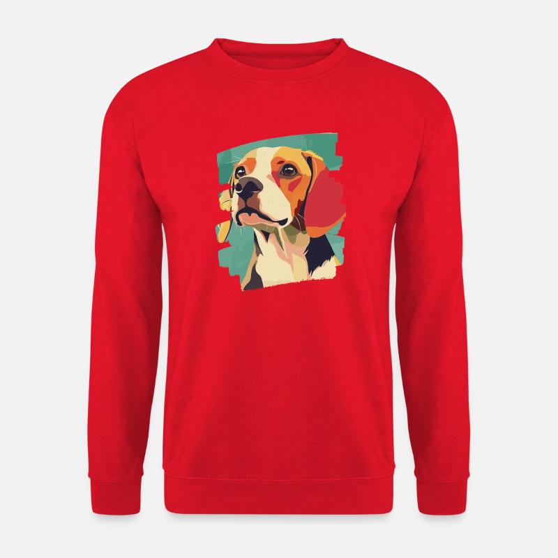 Beagle - Unisex Pullover - Rot