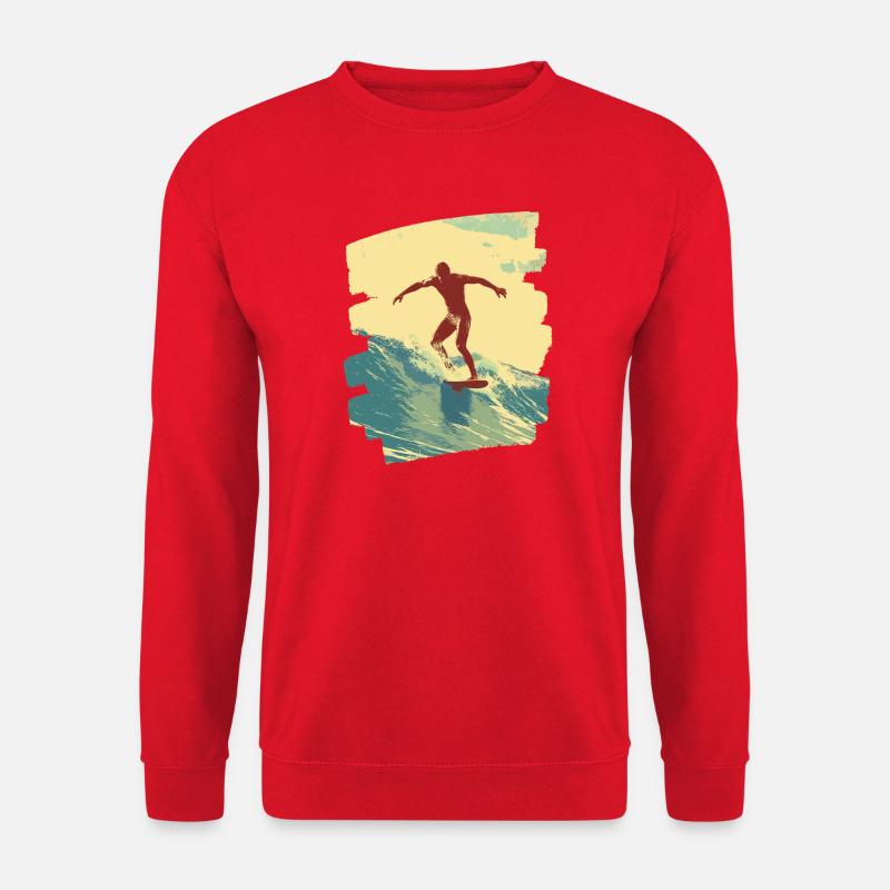 Surfer - Unisex Pullover - Rot