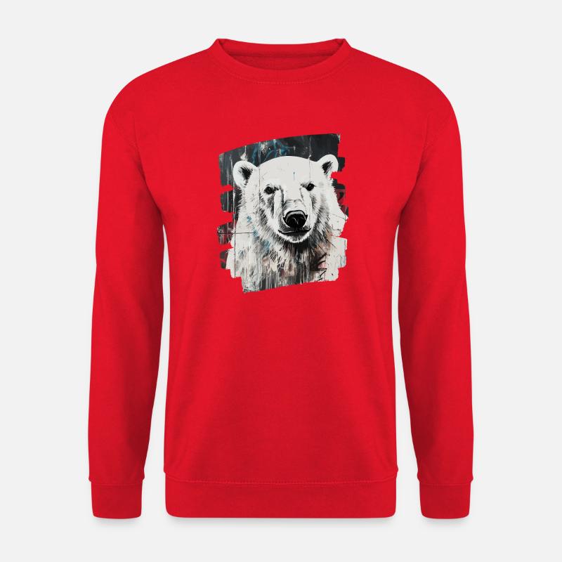 Eisbär - Unisex Pullover - Rot