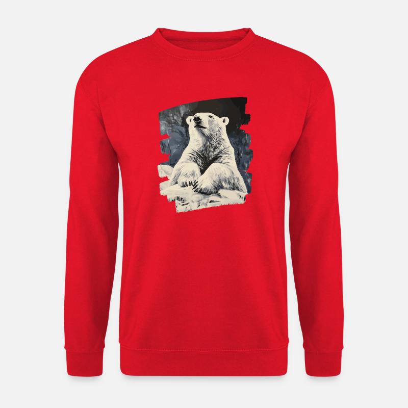 Eisbär - Unisex Pullover - Rot