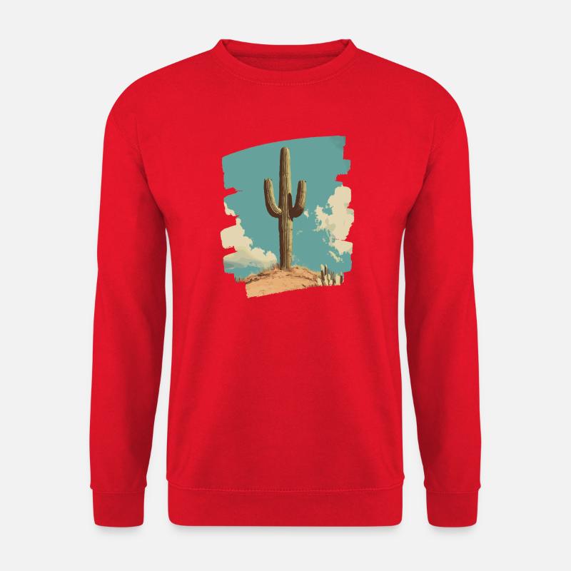 Cactus - Unisex Sweatshirt - red