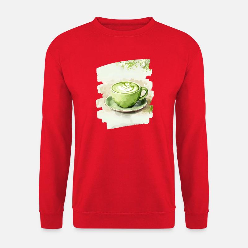 Matcha 12 - Unisex Pullover - Rot