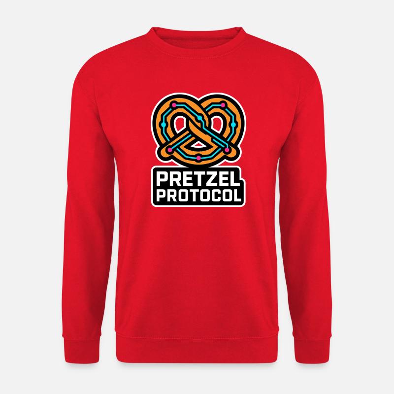 Pretzel Protocol - Unisex Sweatshirt - red