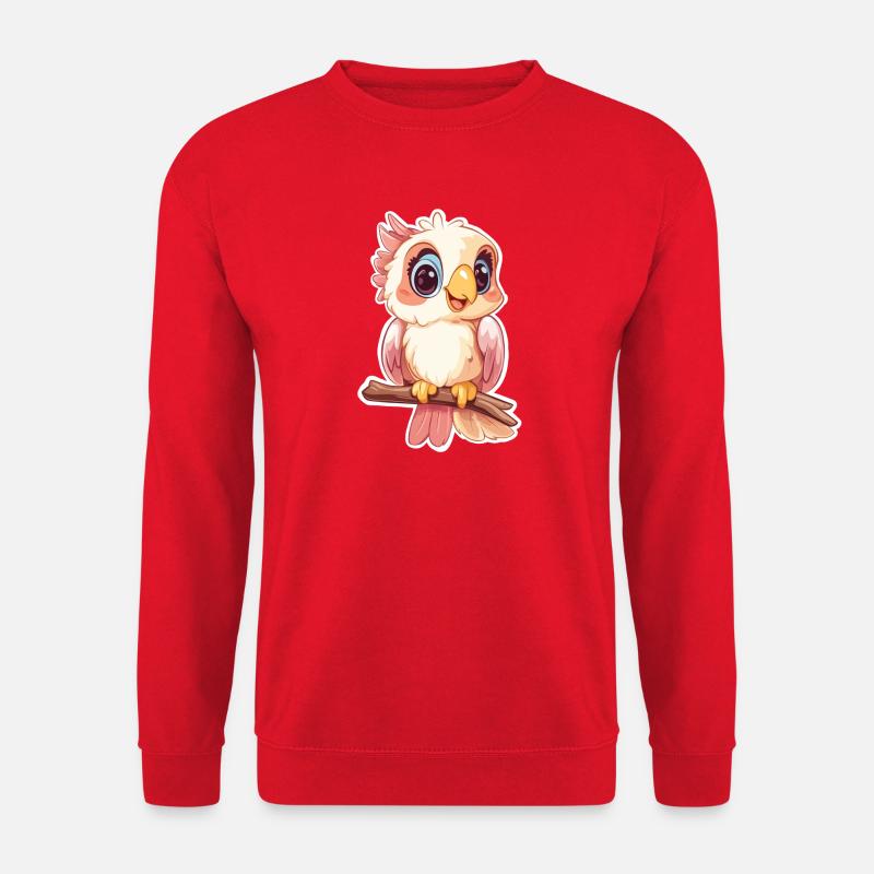 Kakadu - Unisex Pullover - Rot