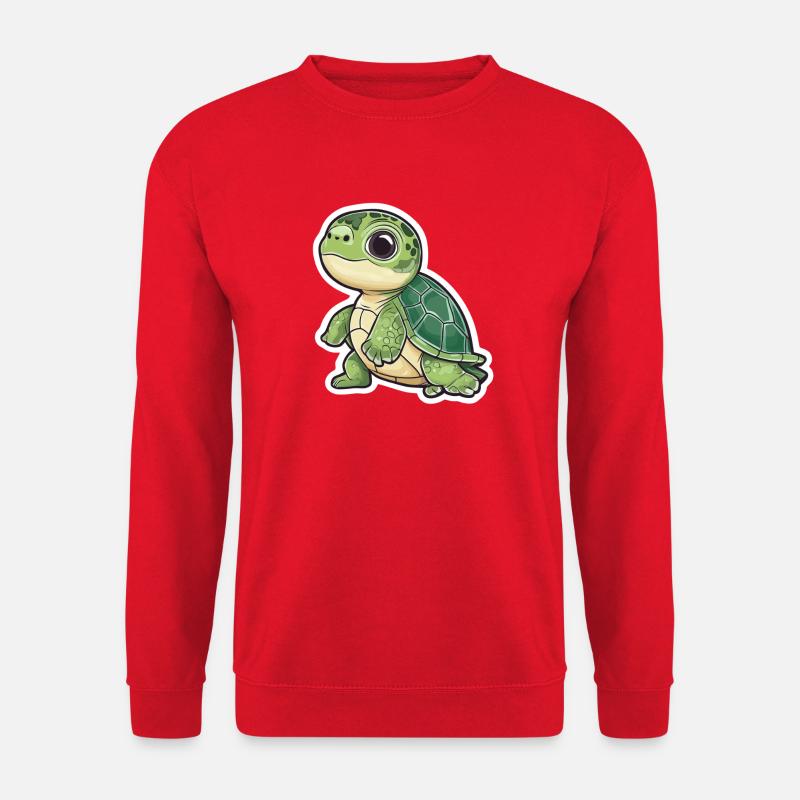 Turtle - Unisex Sweatshirt - red