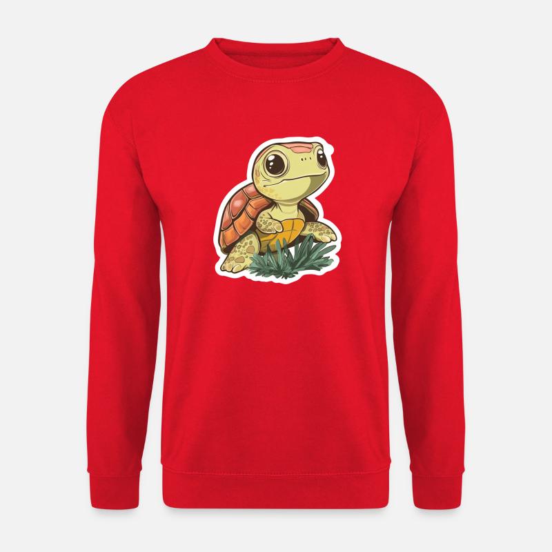 Turtle - Unisex Sweatshirt - red