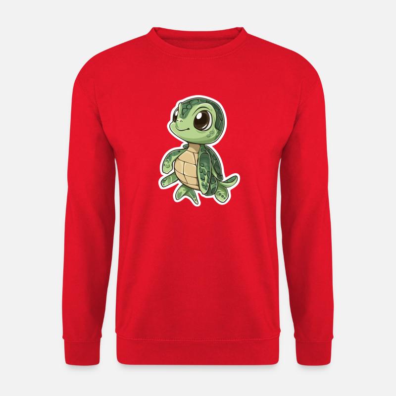 Schildkröte - Unisex Pullover - Rot