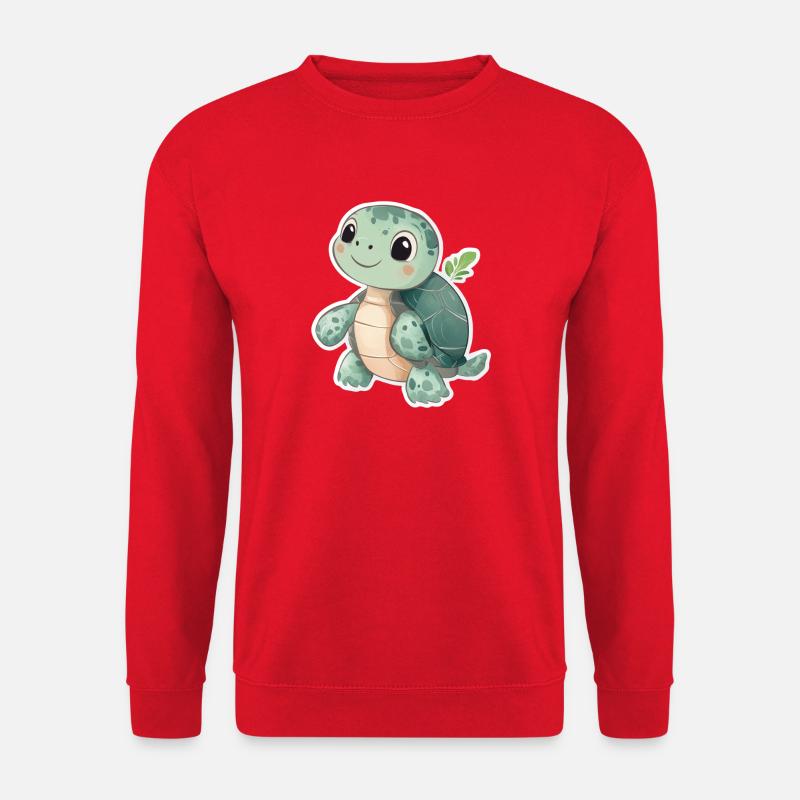 Turtle - Unisex Sweatshirt - red