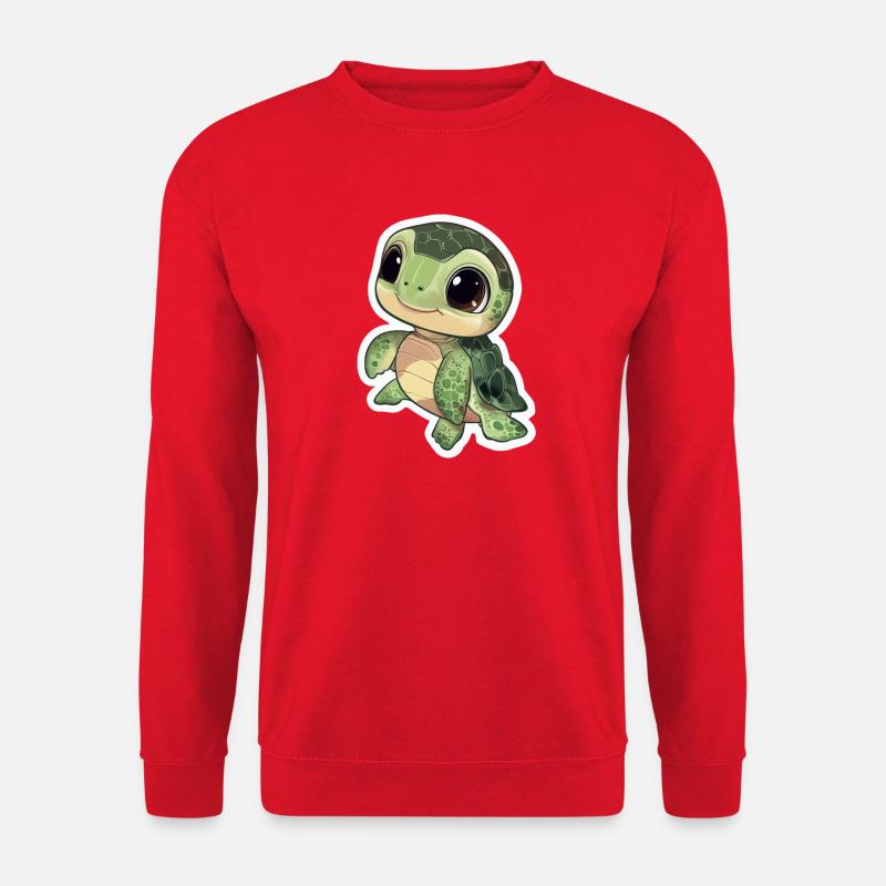 Turtle - Unisex Sweatshirt - red