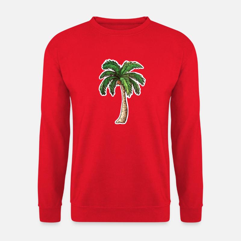Palme - Unisex Pullover - Rot