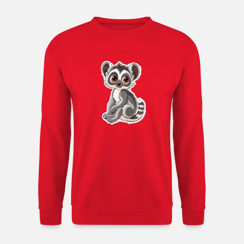 Lemur - Unisex Pullover - Rot