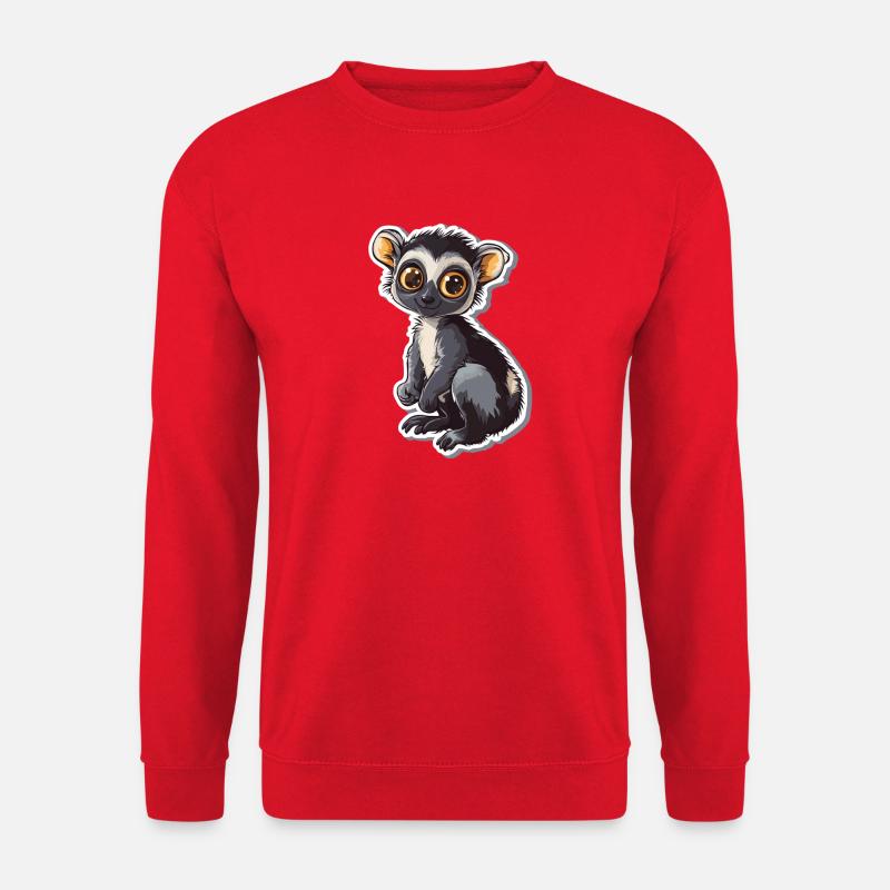 Lemur - Unisex Pullover - Rot