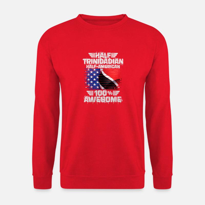 Trinidad Und Tobago - Unisex Pullover - Rot