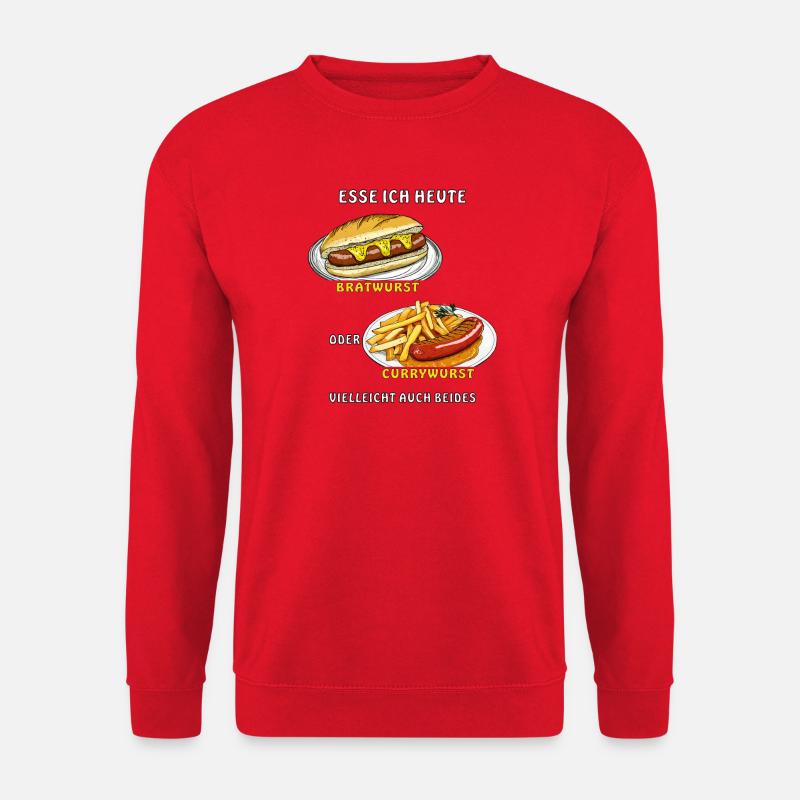ESSE ICH HEUTE - Unisex Pullover - Rot