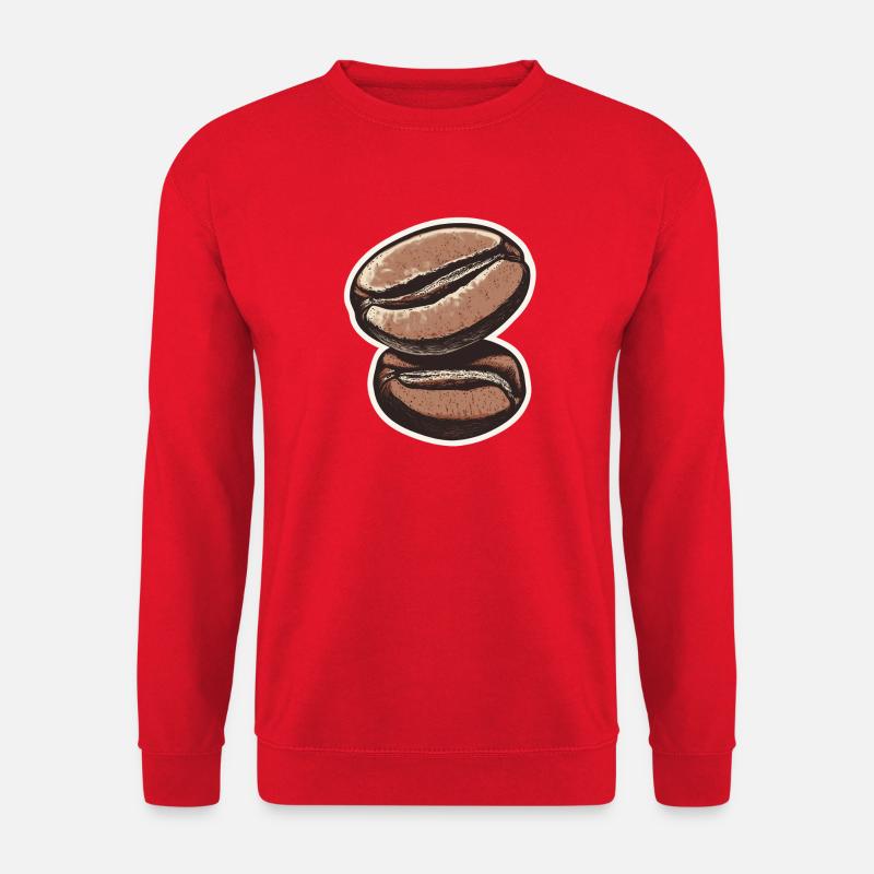 Kaffee - Unisex Pullover - Rot